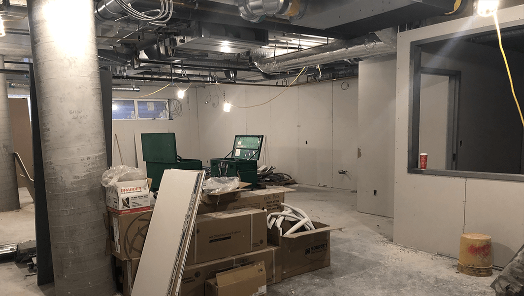 Basement Drywalling